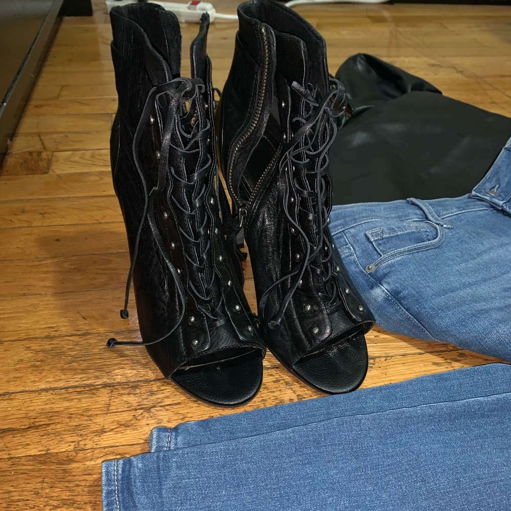 Black booties